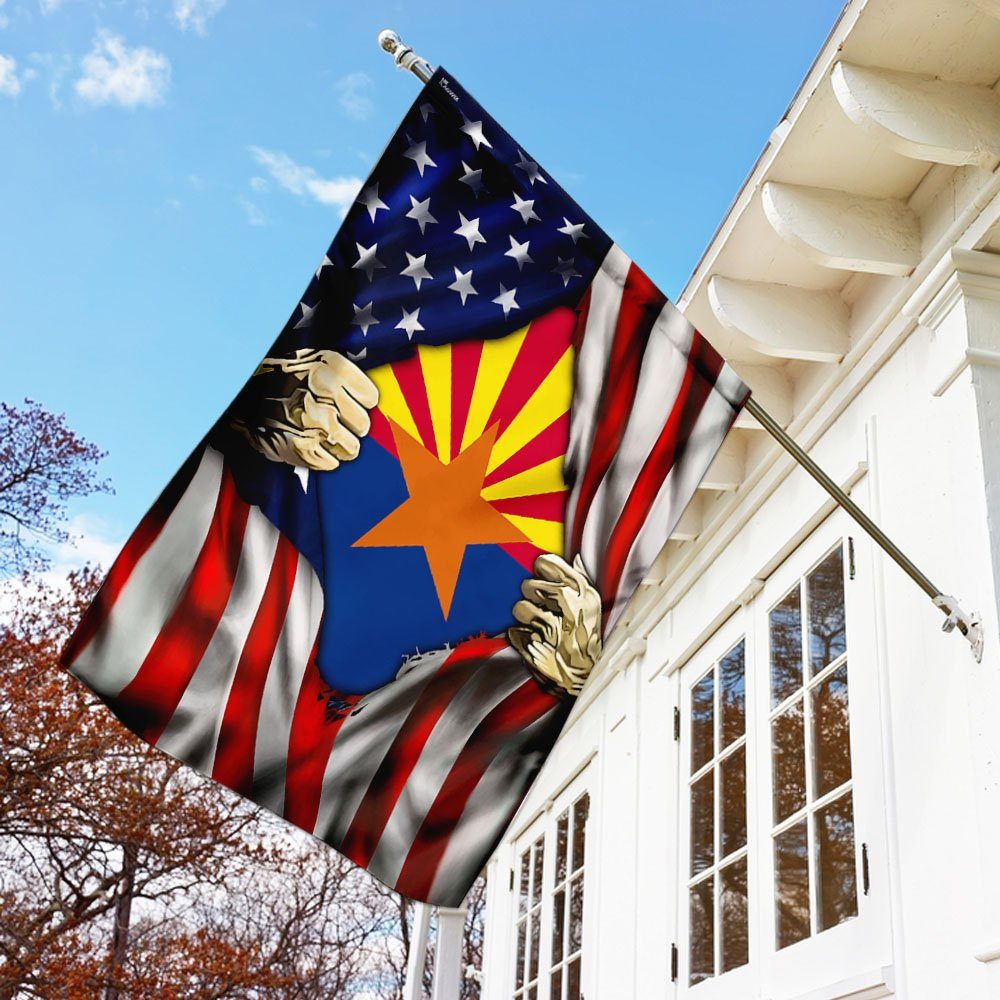 Arizona American Flag