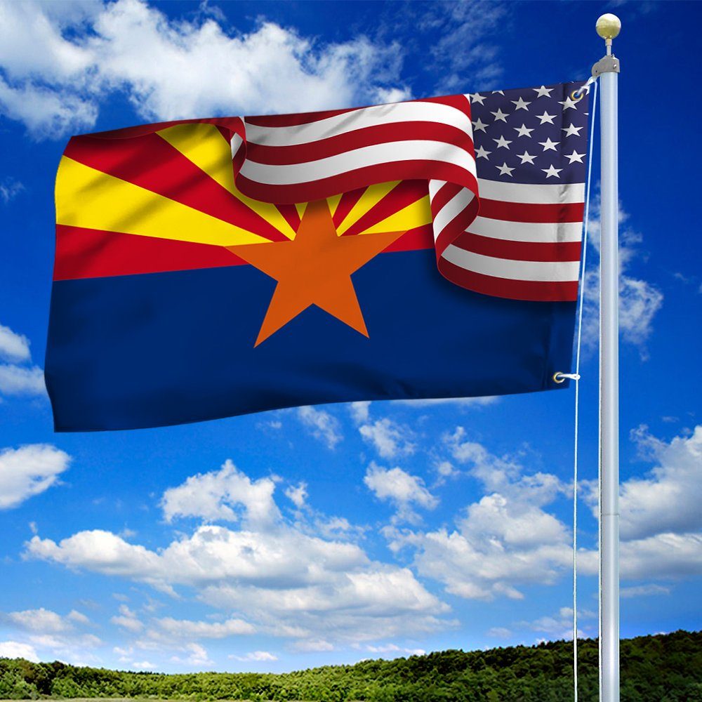 Arizona Flag American Arizona Grommet Flag TRV1683GFv5