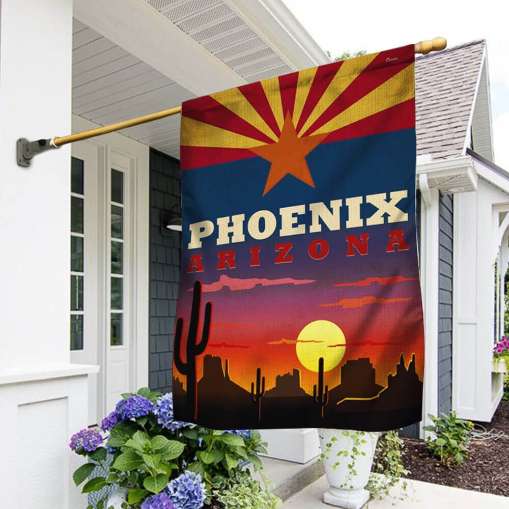 Arizona FLag Phoenix Arizona Love LNT382F