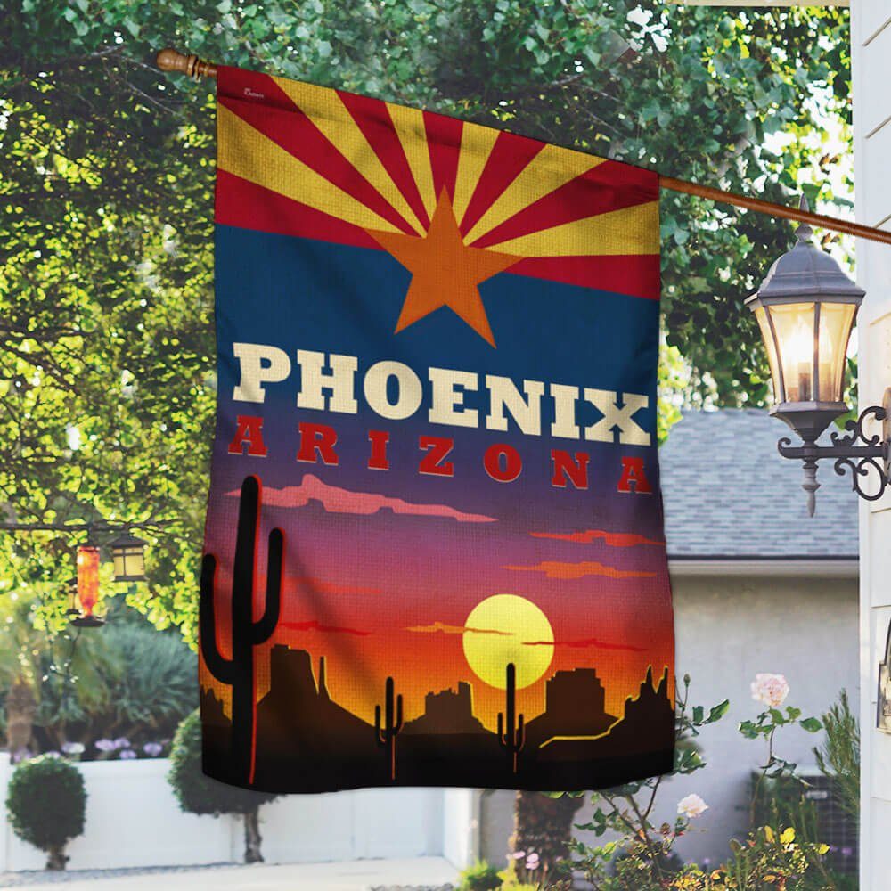 Arizona FLag Phoenix Arizona Love LNT382F