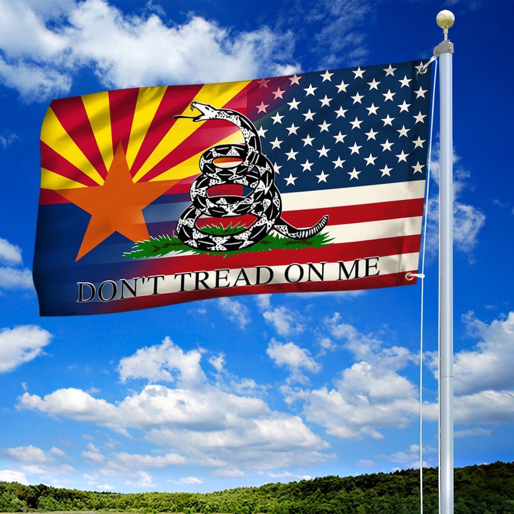 Arizona Gadsden Don’t Tread on Me Grommet Flag MLN1260GF