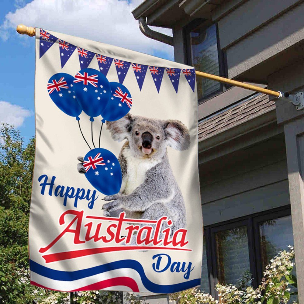 Australia Day 26th January Flag Koala Aussie Flag TQN784F