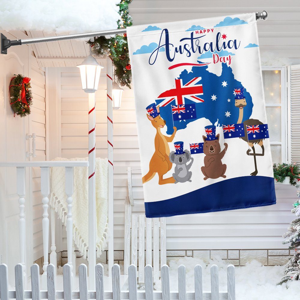 Australia Day Flag Happy Day LNT845F