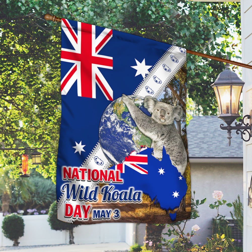 Australia Koala National Wild Koala Day Flag MLN28F