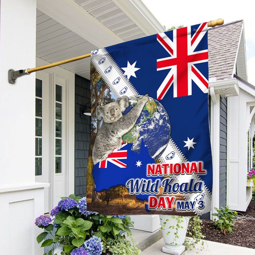 Australia Koala National Wild Koala Day Flag MLN28F