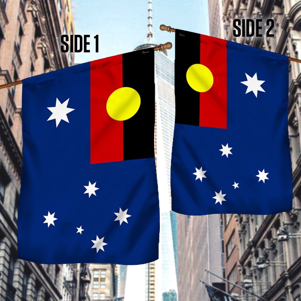 Australian And The Aboriginal Flag TPT731F