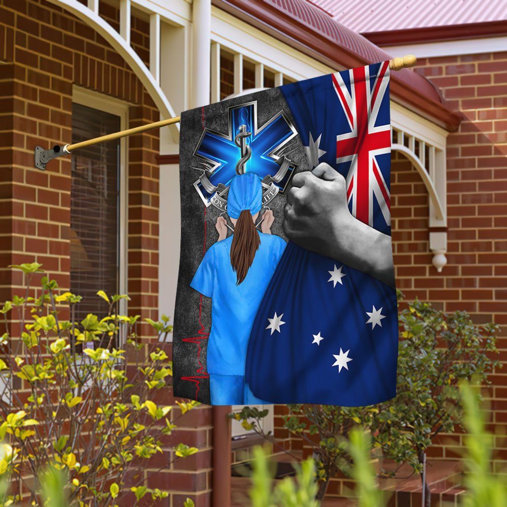 Australian Nurses Care Banner Flag MBH171F