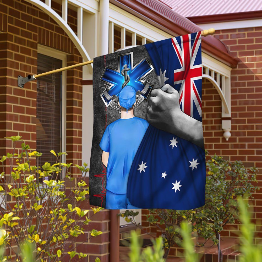 Australian Nurses Care Banner Flag MBH171Fv1