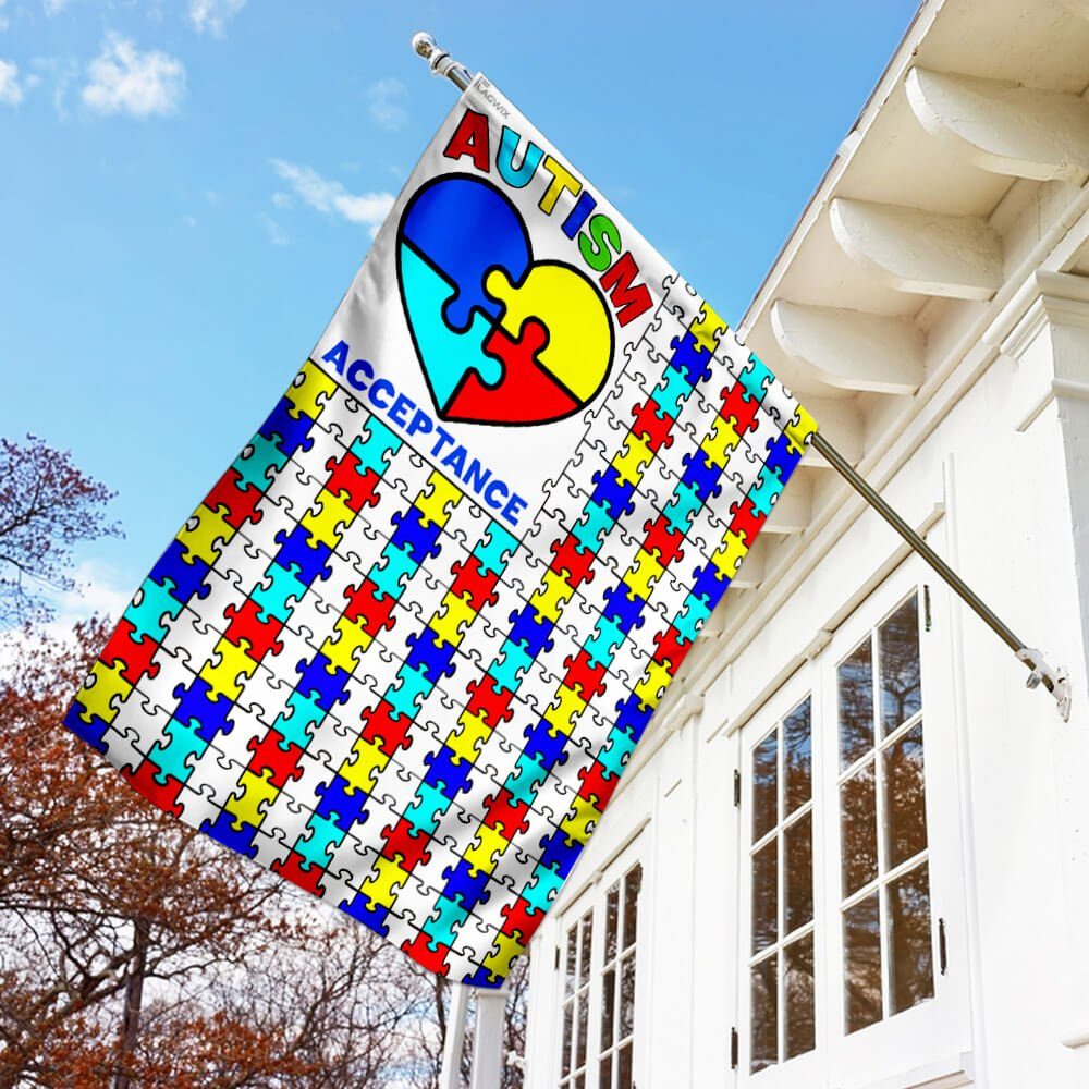 Autism Acceptance Flag