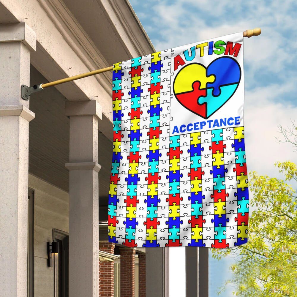 Autism Acceptance Flag