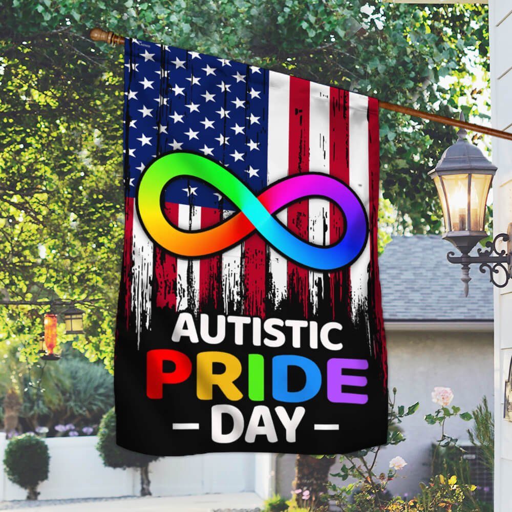 Autism Flag Autistic Pride Day BNN26F