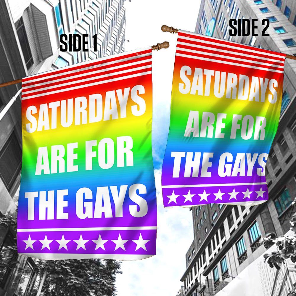 Back To School 2021 Saturday Gays Flag MBH109Fv2