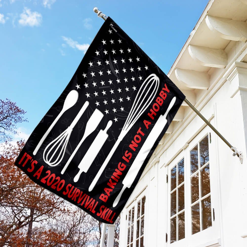 Baking American US Flag