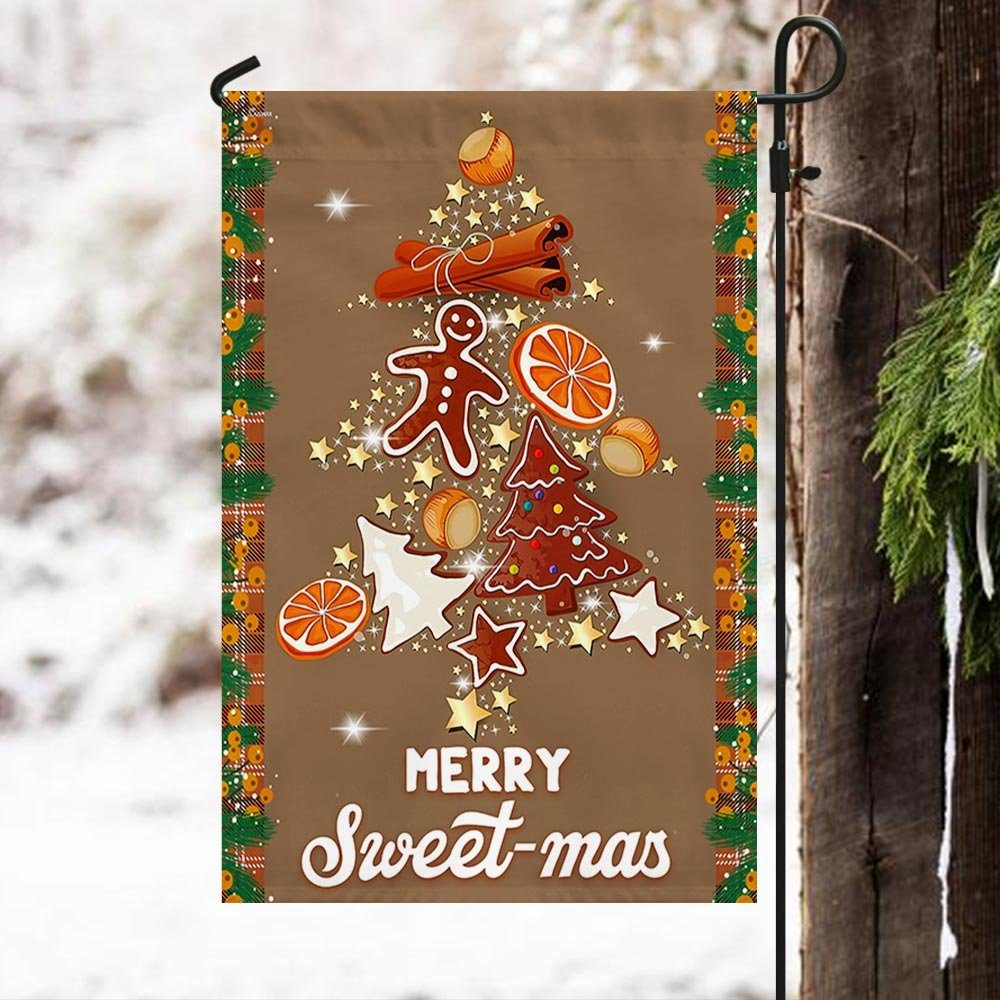 Baking Christmas Tree Flag Merry Sweet-mas DBD3066F