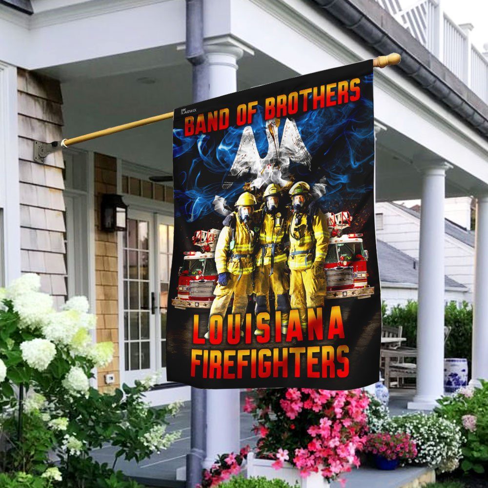 Band Of Brothers Louisiana Firefighters Flag