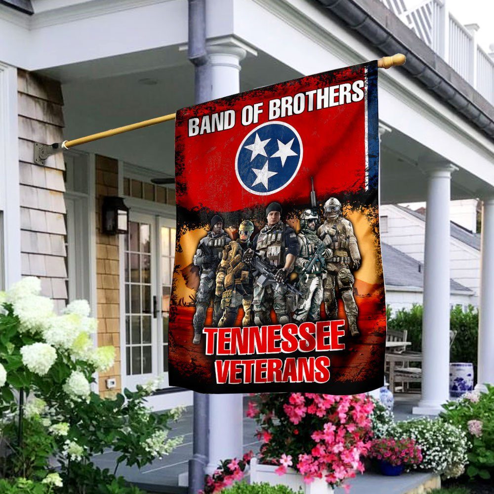 Band Of Brothers Tennessee Veterans Flag