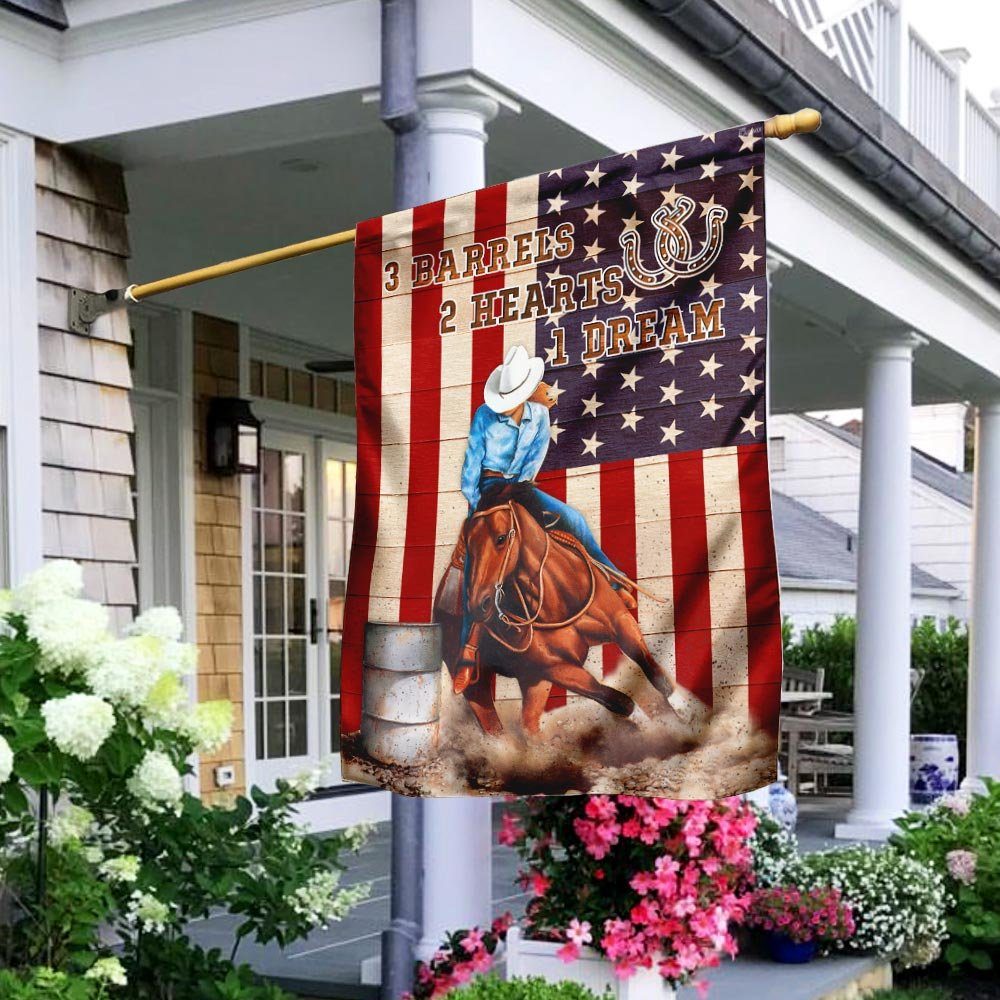 Barrel Racing Flag