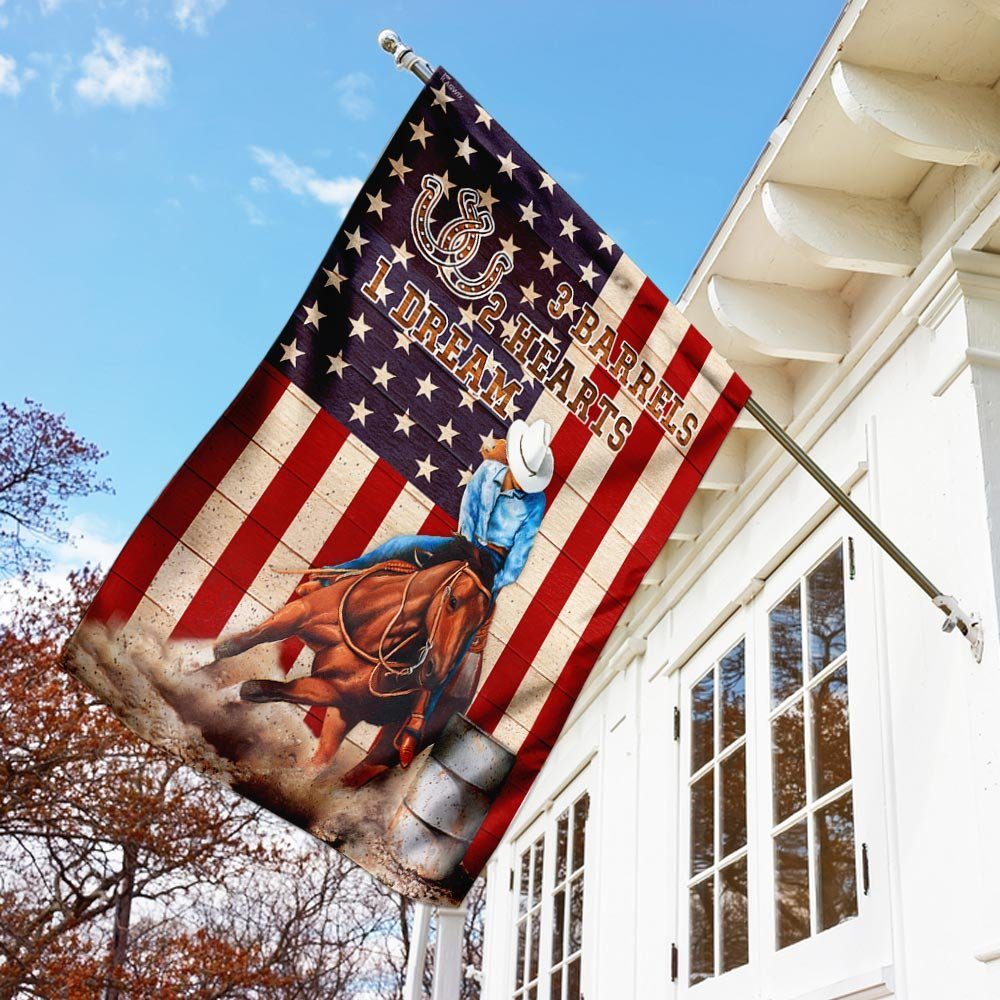 Barrel Racing Flag