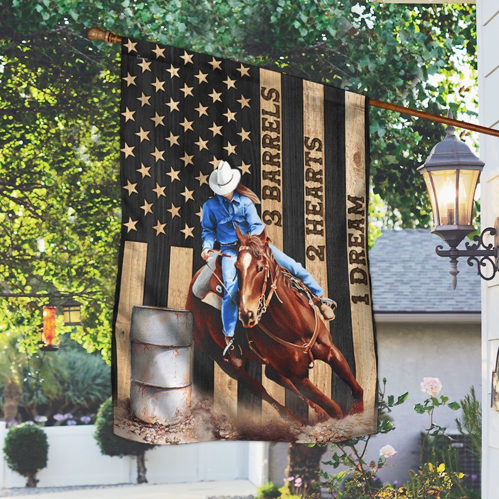 Barrel Racing Flag MLN58F