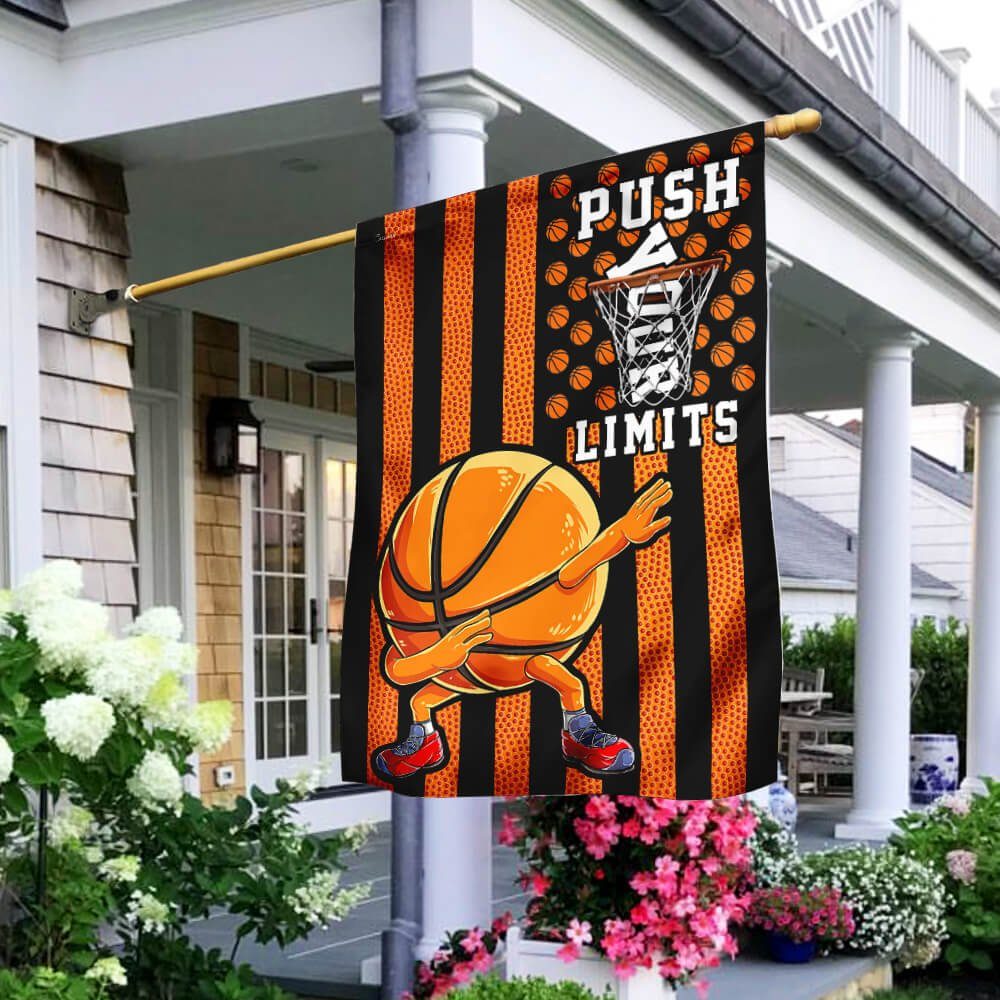 Basketball Push your limits Flag NTB28F