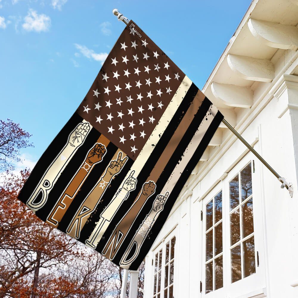 Be Kind Hands. Black Lives Matter Flag