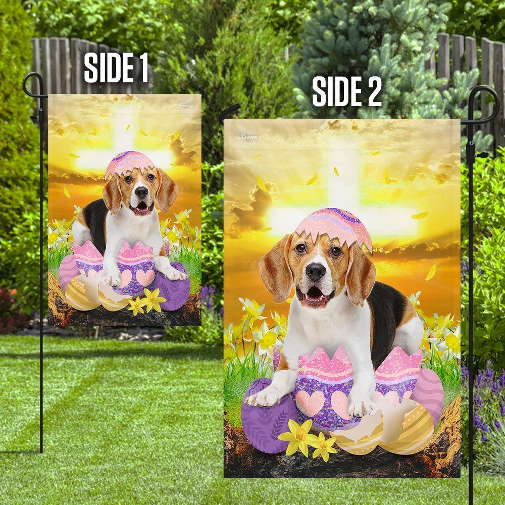 Beagle Is Ready For Easter Flag Beagle Is Ready For Easter Flag
