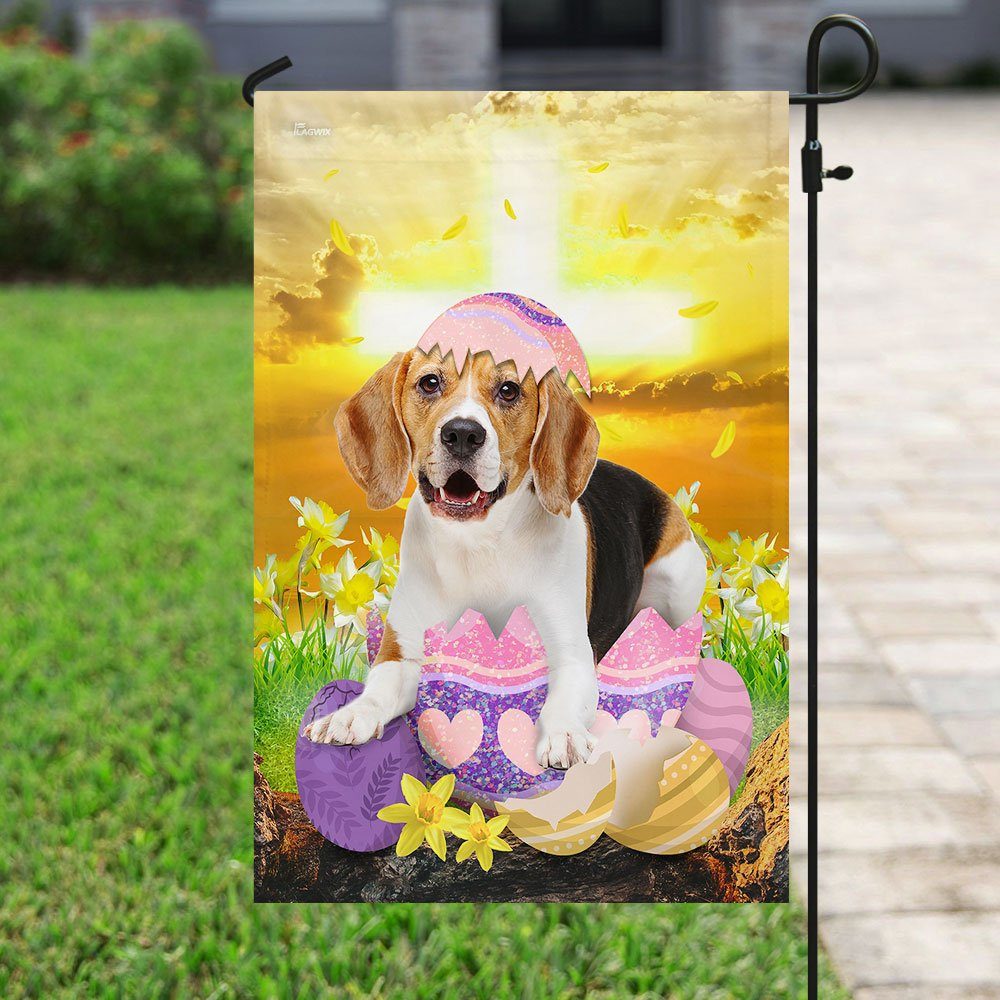 Beagle Is Ready For Easter Flag Beagle Is Ready For Easter Flag