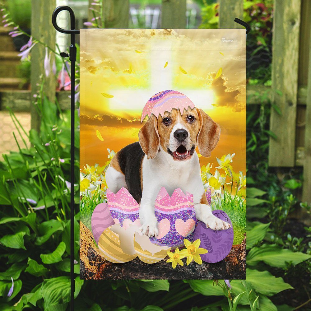 Beagle Is Ready For Easter Flag Beagle Is Ready For Easter Flag