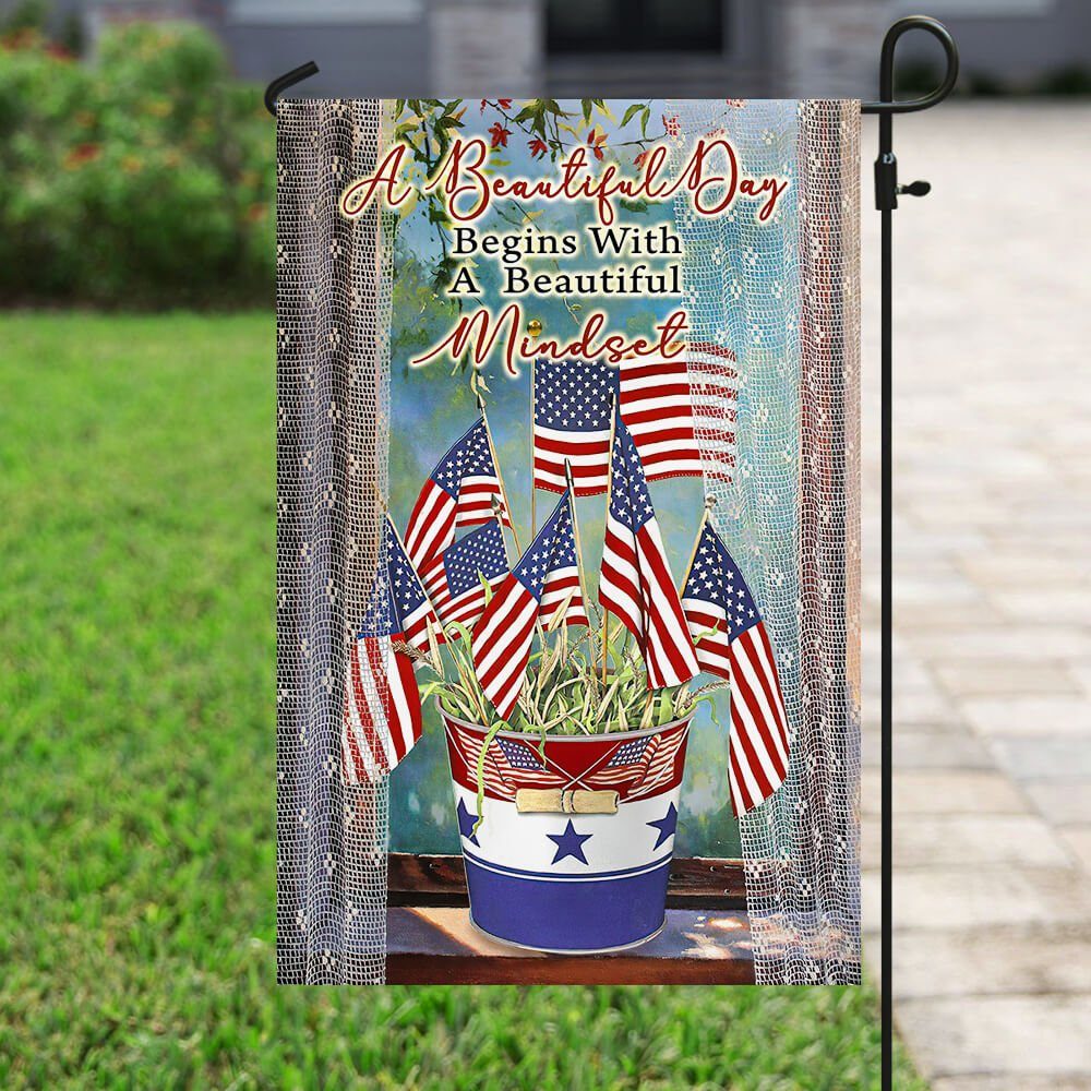 Beautiful Day, Beautiful Mind Set Flag