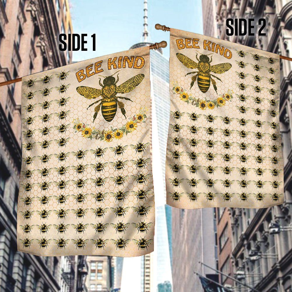 Bee Kind Flag QNN551F Bee Kind Flag QNN551F