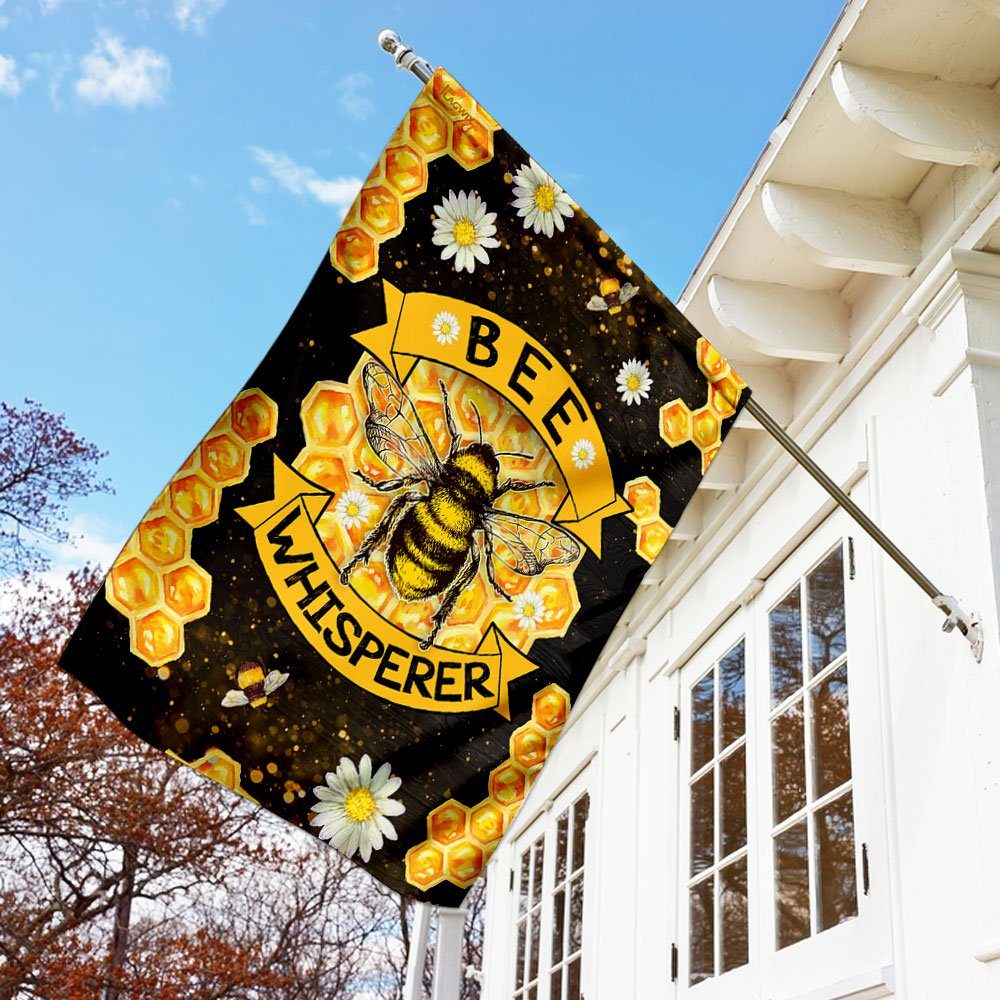 Bee whisperer Flag
