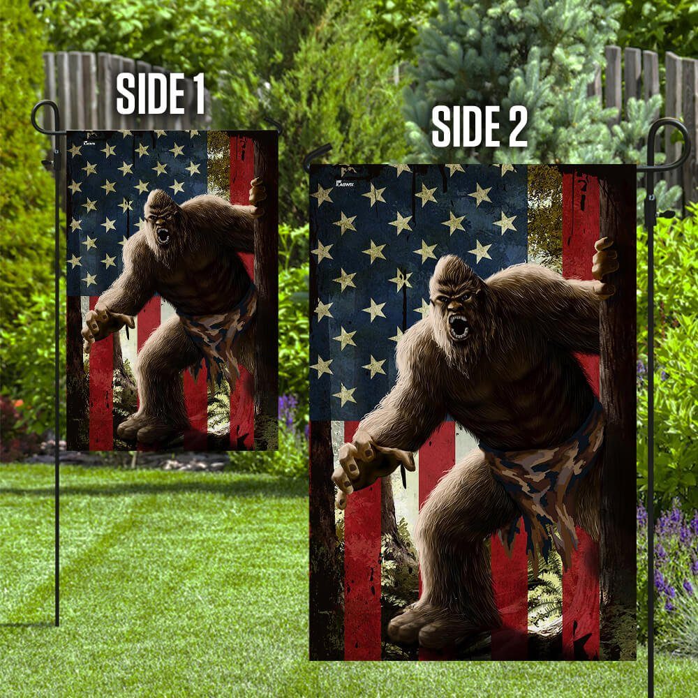 Big Foot American Flag Big Foot American Flag