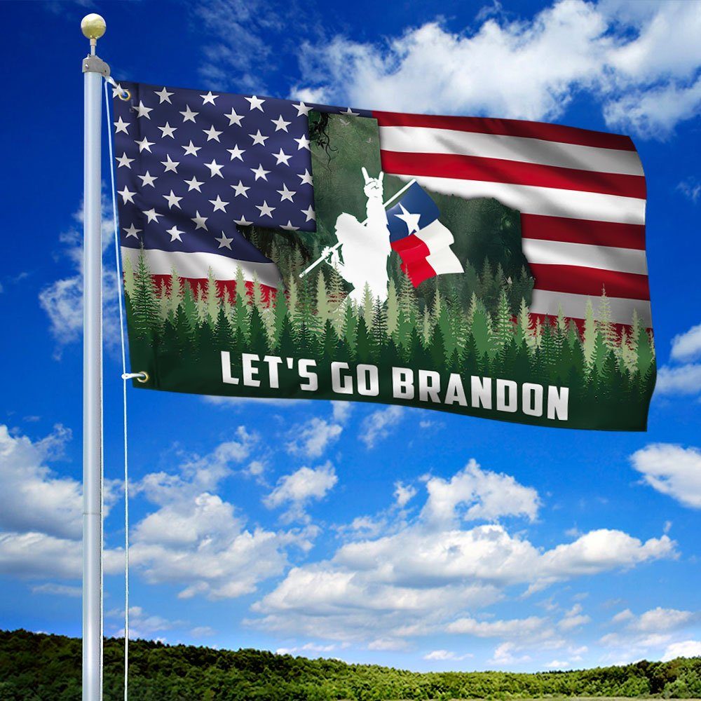 Bigfoot Texas American Flag TPT249GFv1