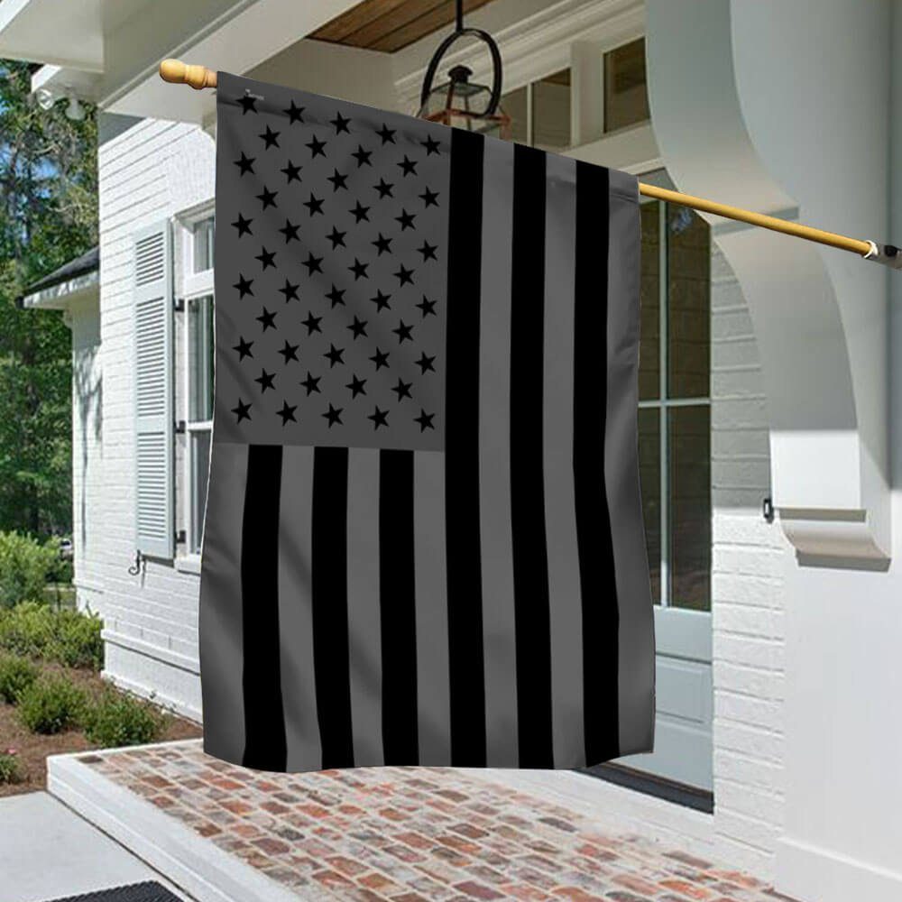 Black American Flag QTR381F