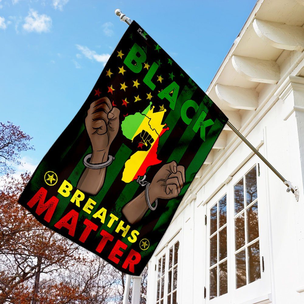 Black Breaths Matter Flag