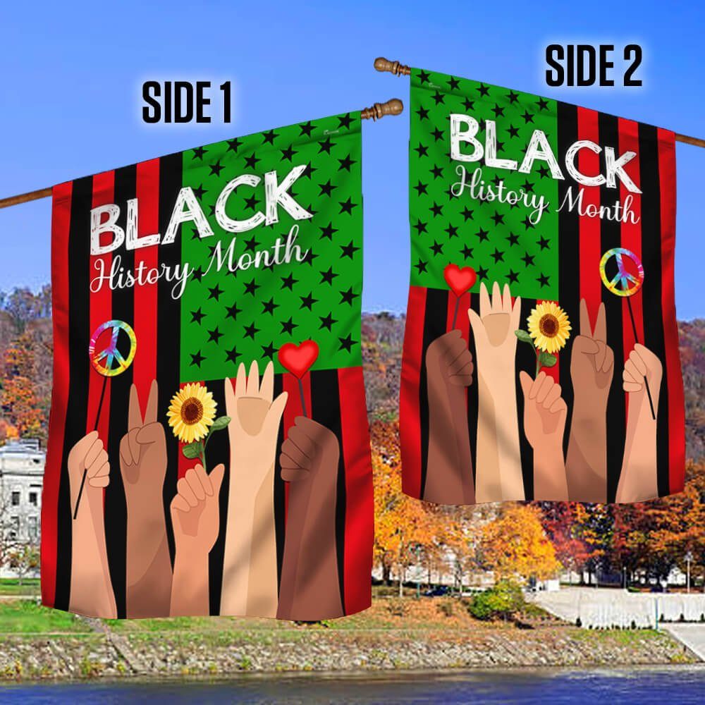 Black History Month African American Flag TPT574F