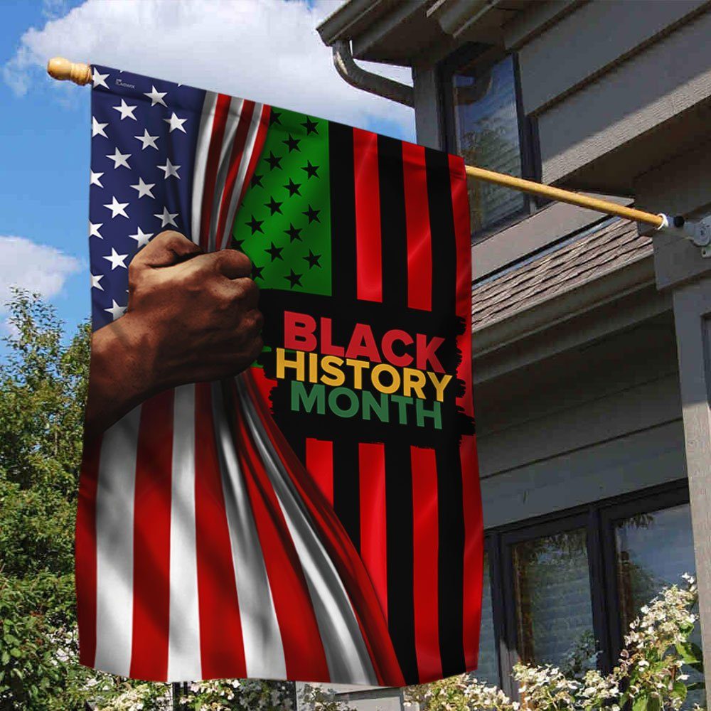 Black History Month Flag TRL1703F