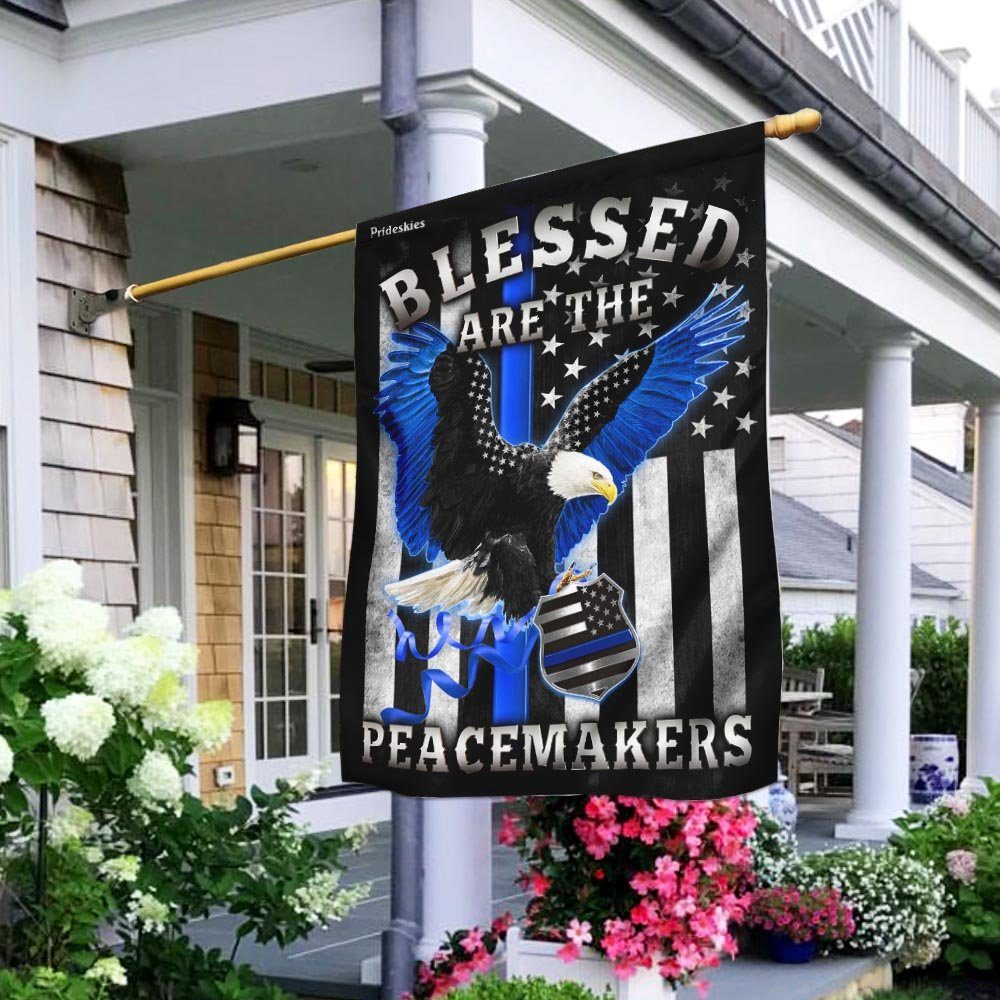 Blessed Are The Peacemakers Flag