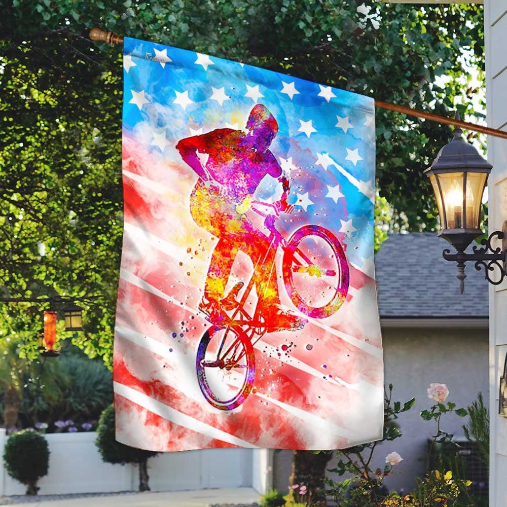 BMX Bicycle Motocross Flag