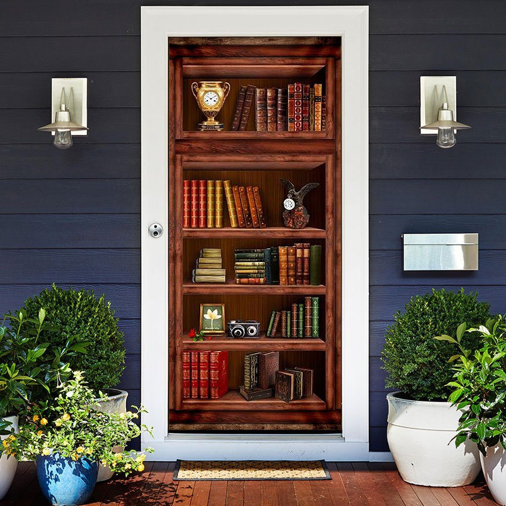 Bookcase Door Cover