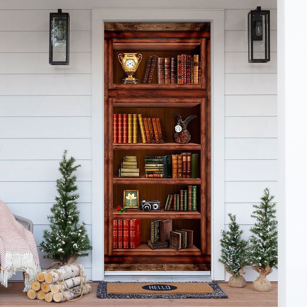 Bookcase Door Cover
