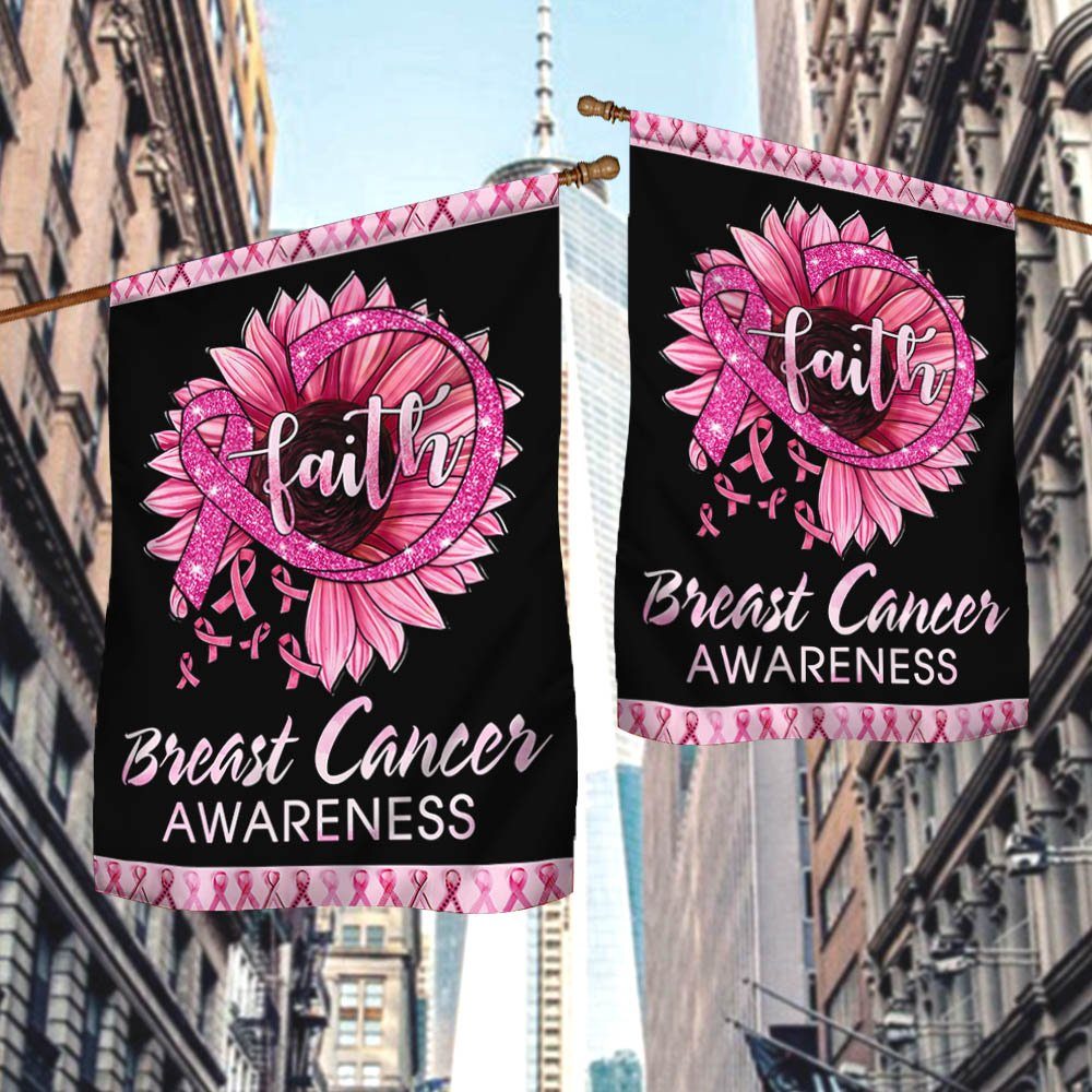 Breast Cancer Awareness Flag Faith LNT648F