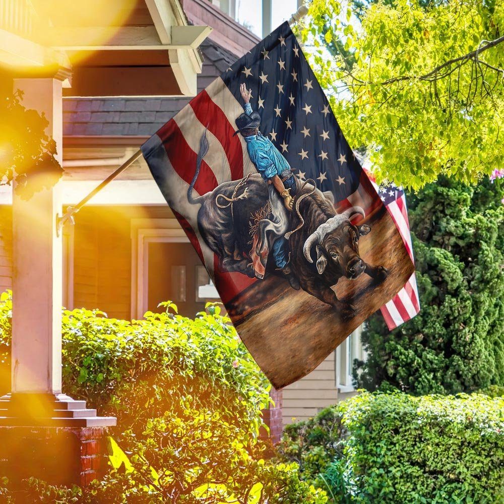Bull Riding Flag Bull Riding Flag