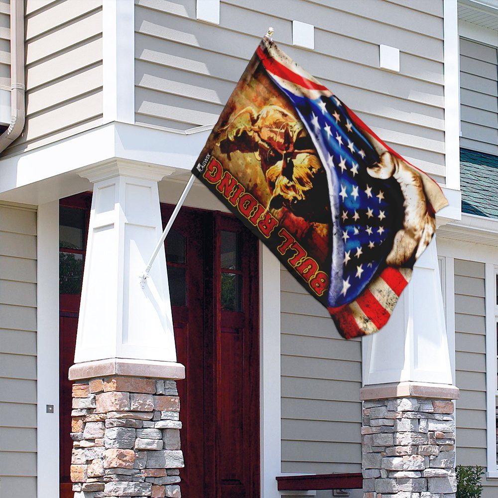 Bull Riding Flag Bull Riding Flag