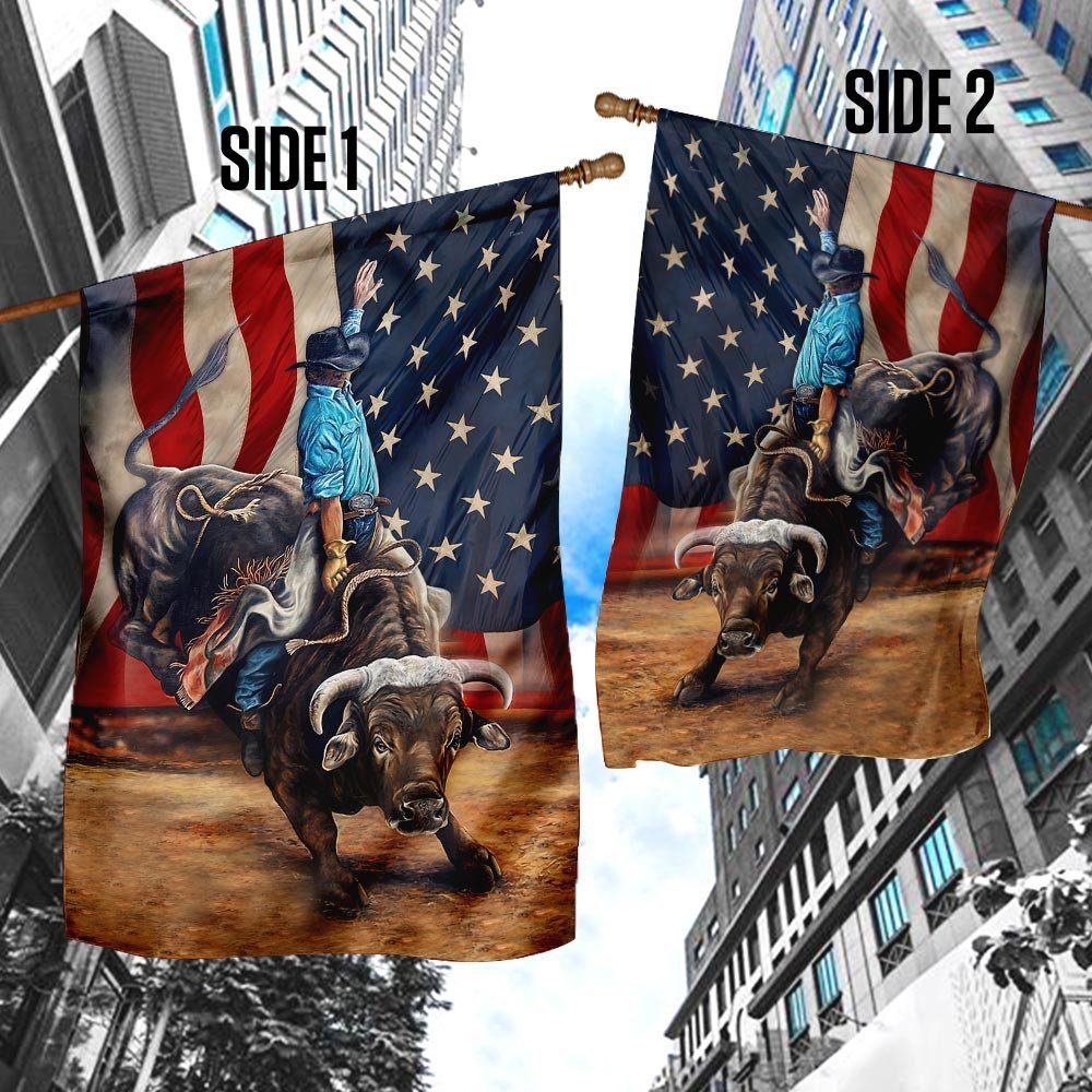 Bull Riding Flag Bull Riding Flag