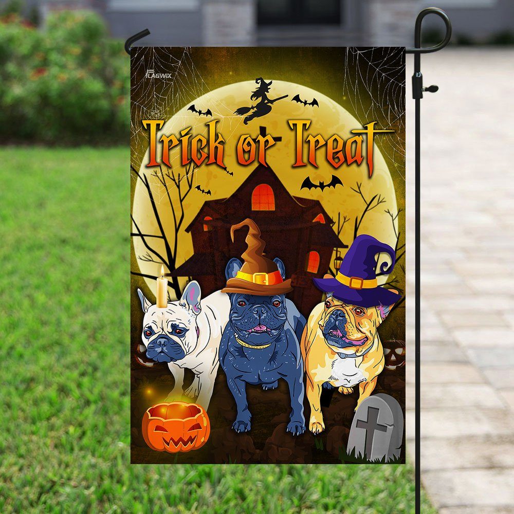 Bulldog Halloween Flag Bulldog Halloween Flag