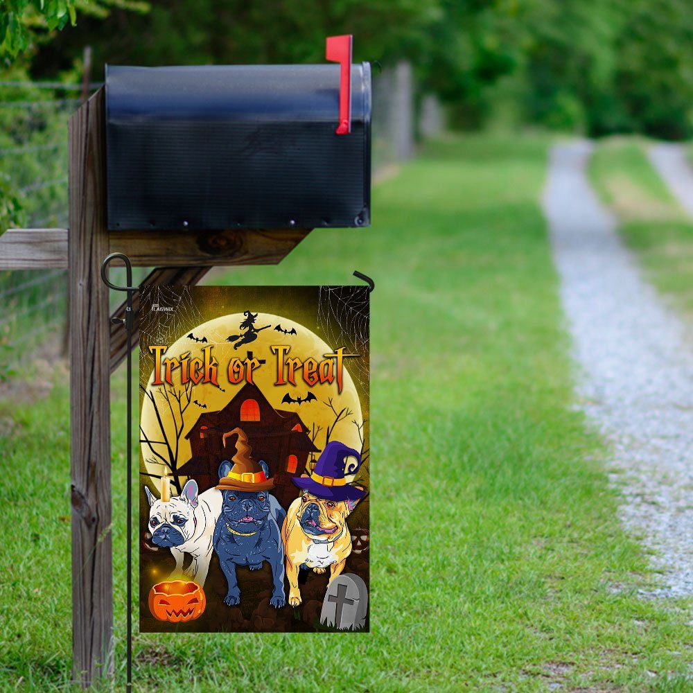 Bulldog Halloween Flag Bulldog Halloween Flag