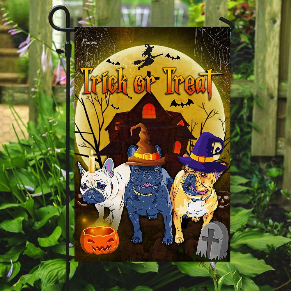 Bulldog Halloween Flag Bulldog Halloween Flag