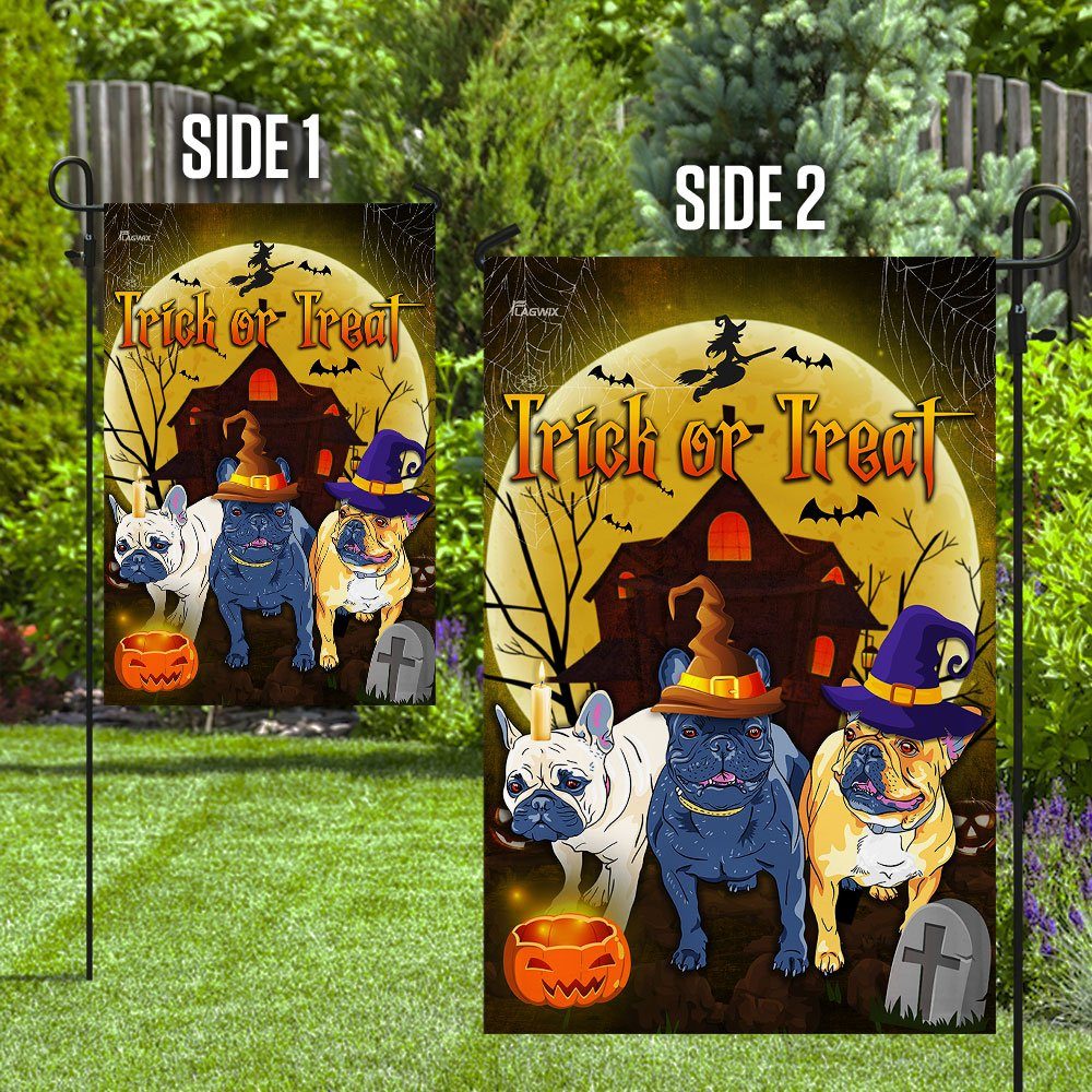 Bulldog Halloween Flag Bulldog Halloween Flag