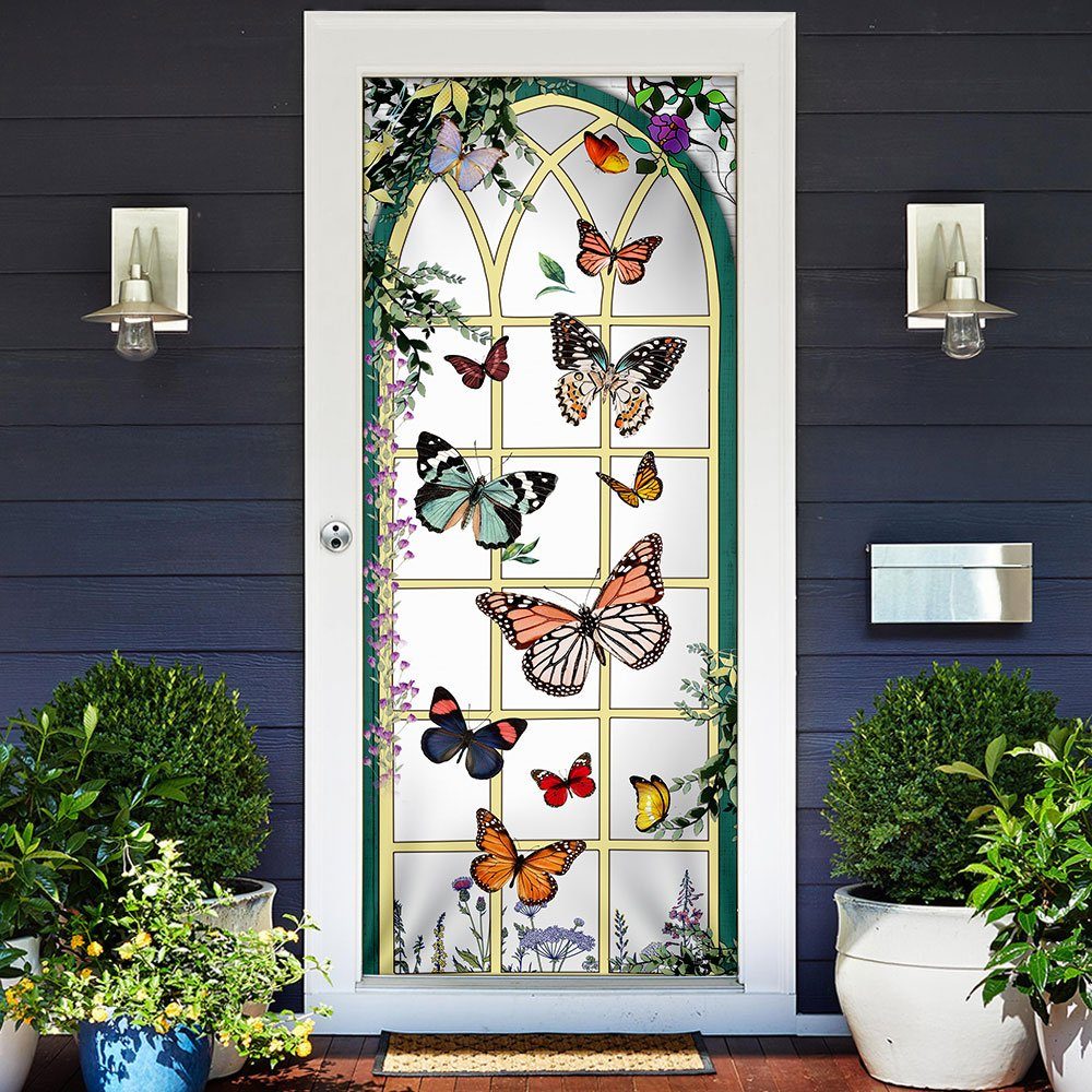 Butterfly Door Cover